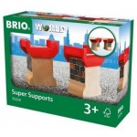 Игровой набор 1toy Brio "Опоры для мостов", 2 детали (33254)