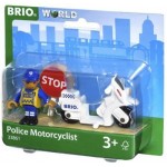 Игровой набор 1toy Brio "Полицейский мотоцикл", 3 детали (33861)