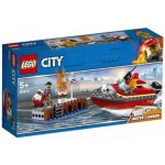 Конструктор Lego City Fire: Пожар в порту (60213)