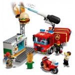 Конструктор Lego City Fire: Пожар в бургер кафе (60214)