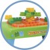 Детский игровой стол MOLTO с констуктором, 20 элементов, зелёный (57990_PLS)