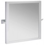 Косметическое зеркало BEMETA Help, откидное, 60х60 см, белое (301401044)