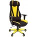 Игровое кресло Chairman Game 14 ткань черный/желтый (00-07022221)