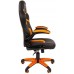 Игровое кресло Chairman Game 18 экопремиум черный\/оранжевый (00-07051190)