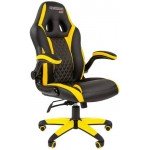 Игровое кресло Chairman Game 15 экопремиум черный\/желтый (00-07028512)