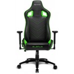 Игровое кресло Sharkoon Elbrus 2 Black\/Green