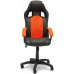 Кресло Tetchair Driver, черный/оранжевый