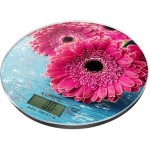Кухонные весы Lumme LU-1341 Розовая гербера