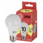 Светодиодная лампа ЭРА Eco LED A60-10W-827-E27