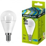 Светодиодная лампа Ergolux LED-G45-9W-E14-4K