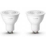 Набор умных ламп Philips Hue Single Bulb GU10, 2 шт (929001953506)