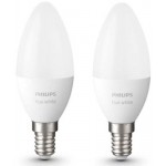 Набор умных ламп Philips Hue Single Bulb E14, 2 шт (929002039904)