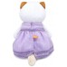 Мягкая игрушка BUDIBASA "Кошечка Ли-Ли", 24 см, в лавандовом платье (LK24-026)
