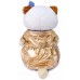 Мягкая игрушка BUDIBASA "Кошечка Ли-Ли", 24 см, в блестящем плаще (LK24-059)