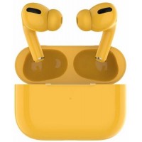 Беспроводные наушники с микрофоном Barn&Hollis TWS B&H-13 Yellow (УТ000021359)