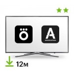 Цифровой пакет Okko Smart TV + Okko & Amediateka 12 месяцев