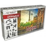 Деревянный пазл Нескучные игры Citypuzzles: Париж, 108 деталей (8184)