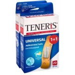 Пластырь TENERIS Universal, бактерицидный, 20+20 шт (1319-012)