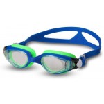 Очки для плавания Indigo Nemo, сине-салатовые (GS16-1)