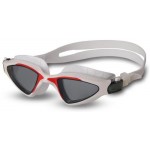Очки для плавания Indigo Neon, бело-красные (GS20-1)