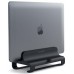 Алюминиевая подставка для ноутбука Satechi для вертикальной установки ноутбуков Jet Black (ST-ALVLSK)