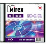 Blu-Ray диск Mirex Dual Layer 50Gb 4x (1054626)