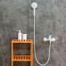 Комплект смесителей для ванной ORANGE Aristo, белый (M19-311W)