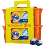 Капсулы для стирки TIDE 3 in 1 Pods Color, 60 капсул