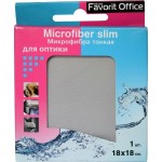 Салфетка из микрофибры для оптики Favorit Office Microfiber Slim, 1 шт. (F920021)