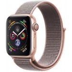 Смарт-часы Apple Watch S4 Sport 40mm Gold Aluminum Case with Pink Sand Sport Loop (MU692RU/A)