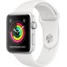 Смарт-часы Apple Watch S3 42mm Silver Aluminum Case with White Sport Band
