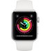 Смарт-часы Apple Watch S3 42mm Silver Aluminum Case with White Sport Band