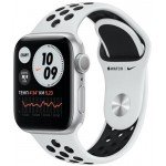 Смарт-часы Apple Watch Nike S6 40mm Silver Aluminum Case with Pure Platinum/Black Nike Sport Band (M00T3RU/A)