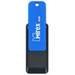 USB-флешка Mirex City 4GB  Black/Blue (13600-FMUCIB04)