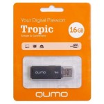USB-флешка Qumo Tropic 16Gb Black (18481)