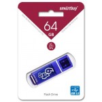 USB флешка Smartbuy Glossy Series 64GB, Blue (SB64GBGS-DB)