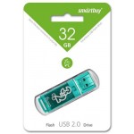 USB флешка Smartbuy Glossy Series 32GB, Green (SB32GBGS-G)
