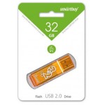 USB флешка Smartbuy Glossy Series 32GB, Orange (SB32GBGS-OR)