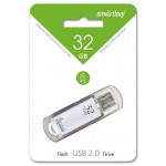 USB флешка Smartbuy V-Cut 32GB, Silver (SB32GBVC-S)