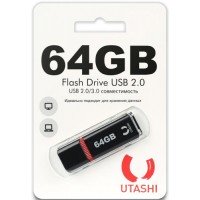 USB-флешка Utashi Flash Drive 64GB Haya Black (UT64GBHYB)