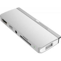 Адаптер Red Line 6 в 1 Multiport Type-C для iPad Pro Silver (УТ000018773)