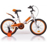 Велосипед детский MOBILE-KID Roadway 18'' Silver\/Orange