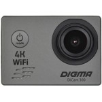Экшн-камера Digma DiCam 300 Grey