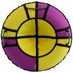 Тюбинг Hubster Хайп, 110 см, фиолетовый\/желтый (во5551-5)