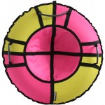 Тюбинг Hubster Хайп, 100 см, желтый\/розовый (во5656-2)